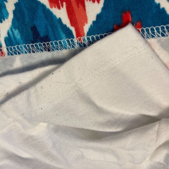 Jones Of NY Scallop Hem Skirt Skort Women Geometric Pull On Stretch XL - Picture 5 of 9